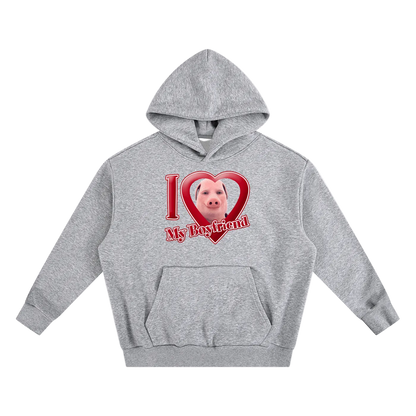 'John Pork' Heavyweight Boxy Fleece Hoodie