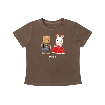 'Pub?' Guinness version baby tee