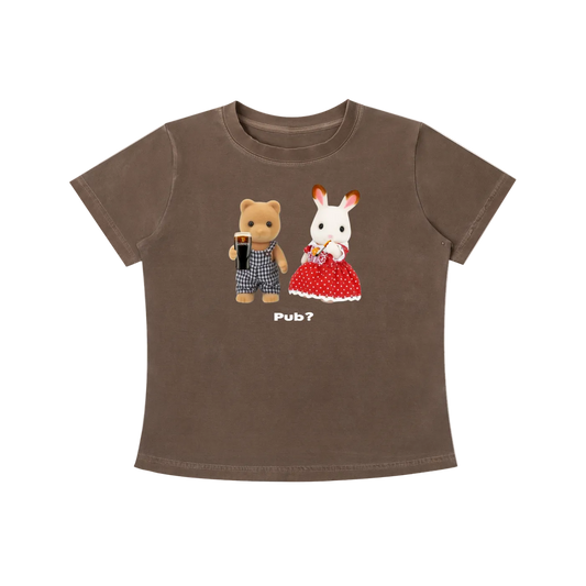 'Pub?' Guinness version baby tee