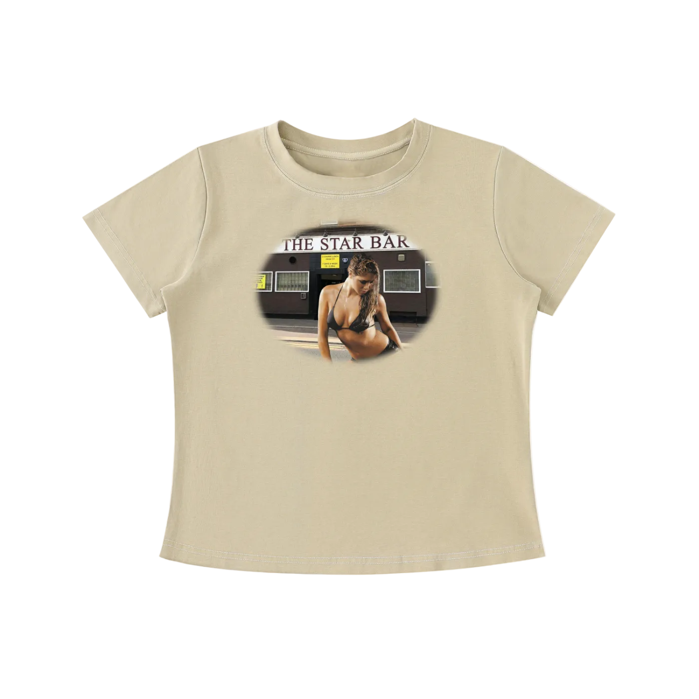 'Star bar' baby tee