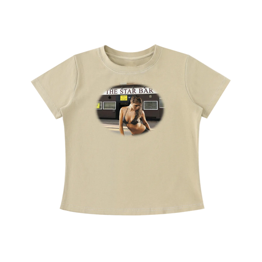 'Star bar' baby tee