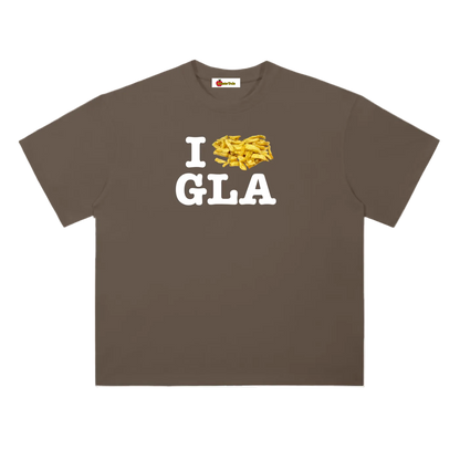 'I <3 GLA' oversized tee