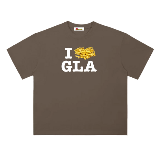 'I <3 GLA' oversized tee