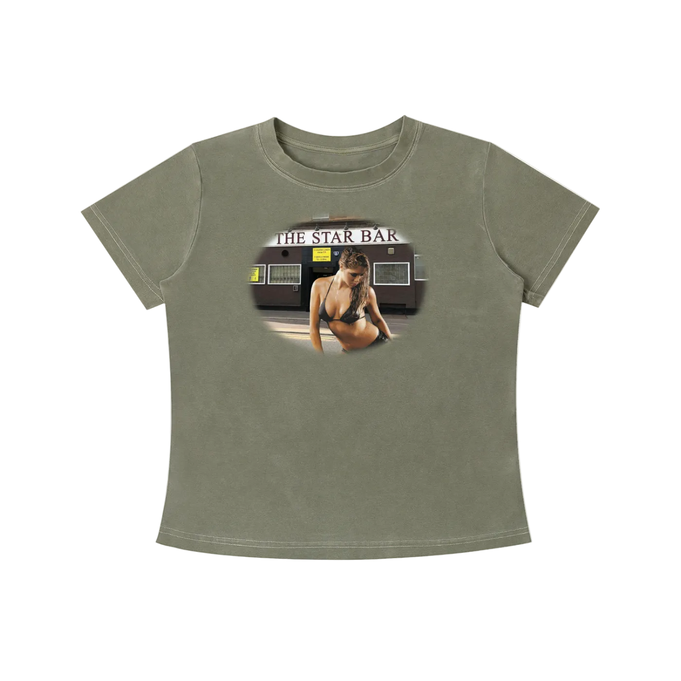 'Star bar' baby tee