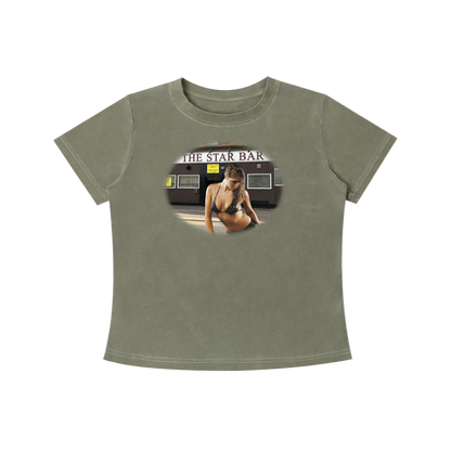 'Star bar' baby tee