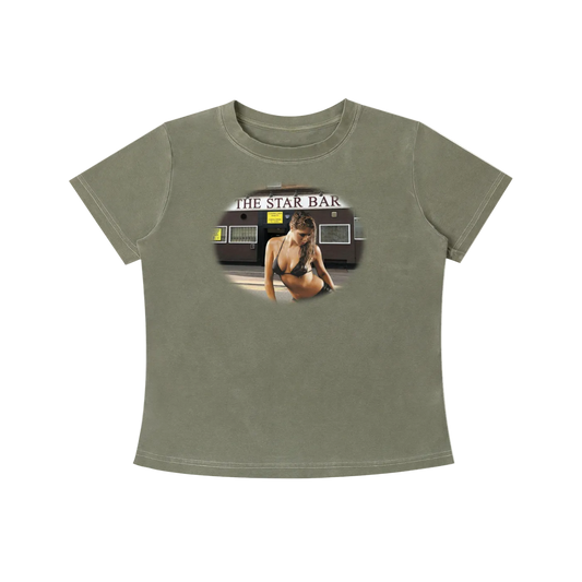 'Star bar' baby tee