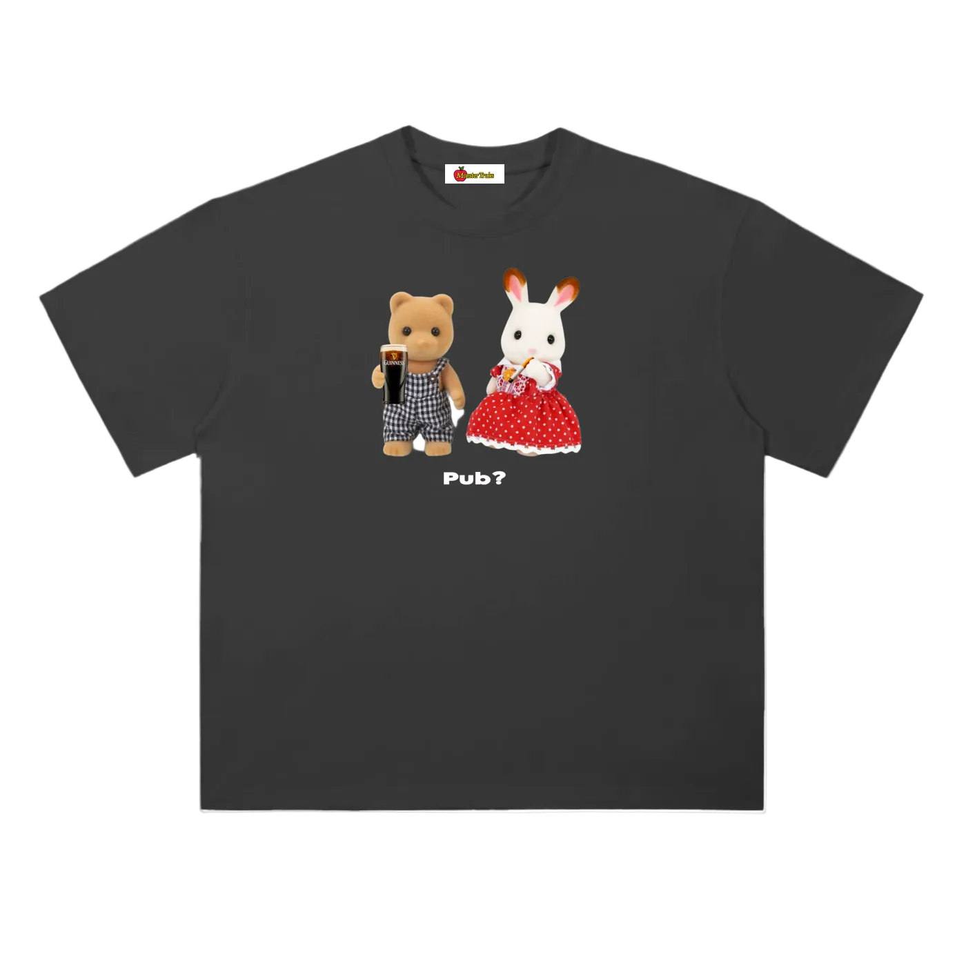 'Pub?' Guinness version oversized tee