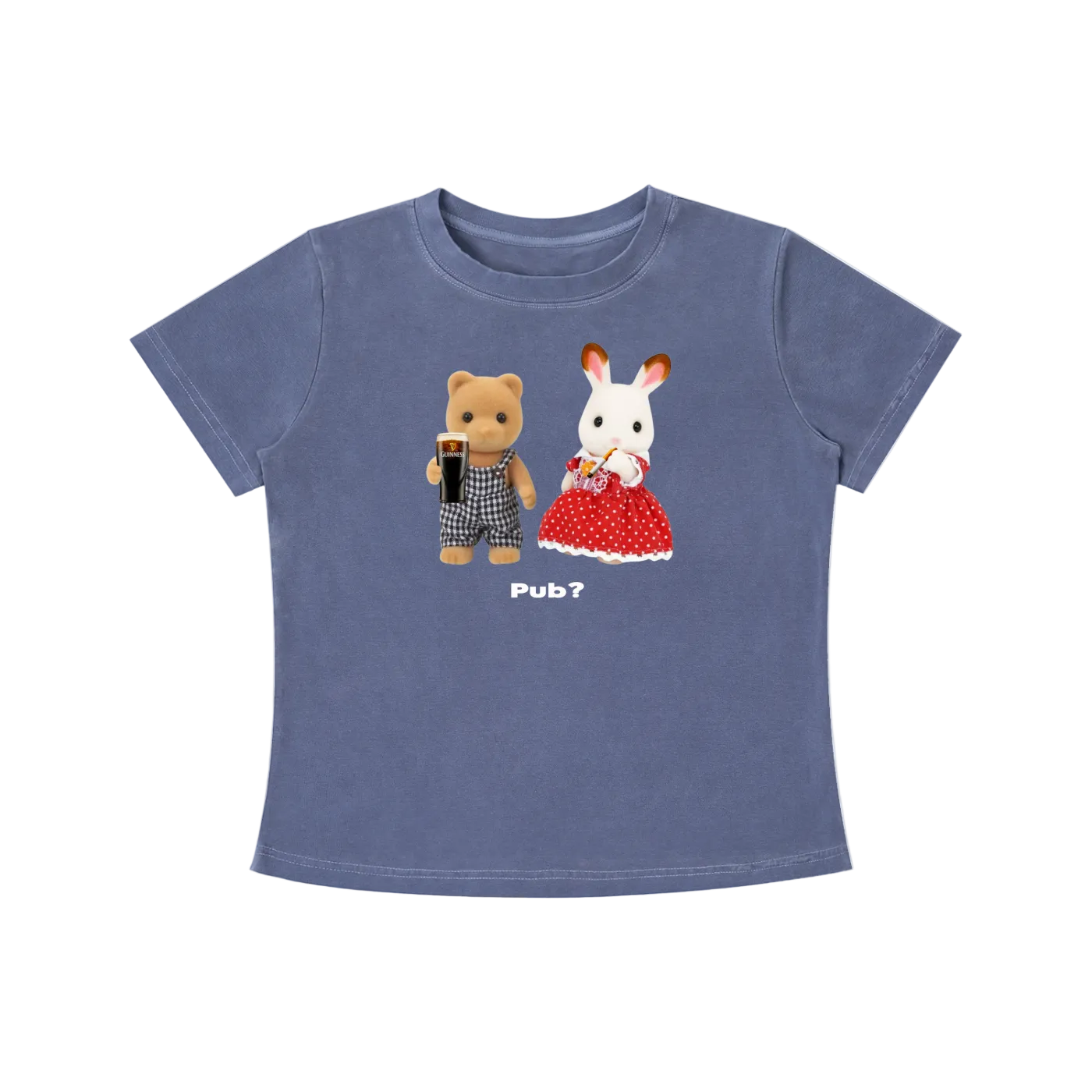 'Pub?' Guinness version baby tee
