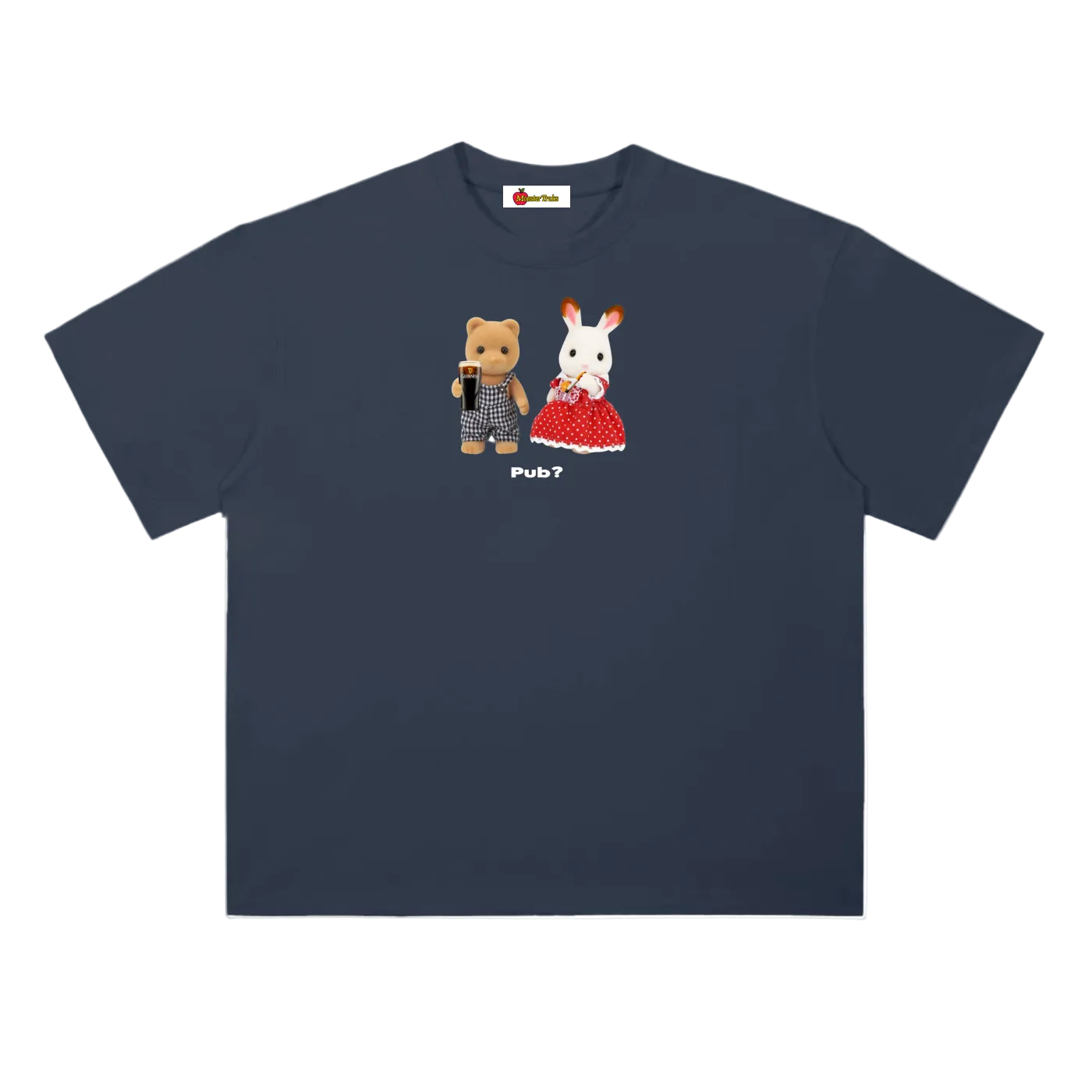 'Pub?' Guinness version oversized tee