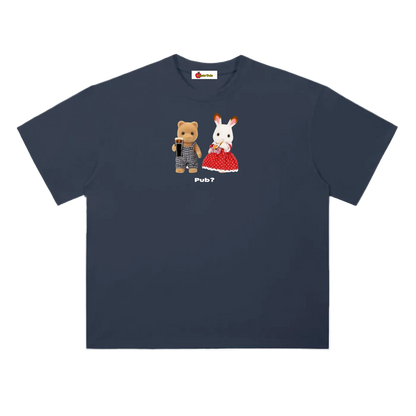 'Pub?' Guinness version oversized tee