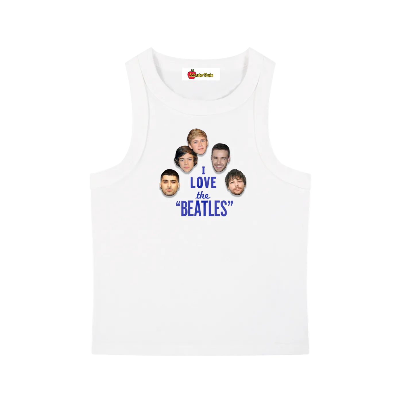 'I love the Beatles' tank top