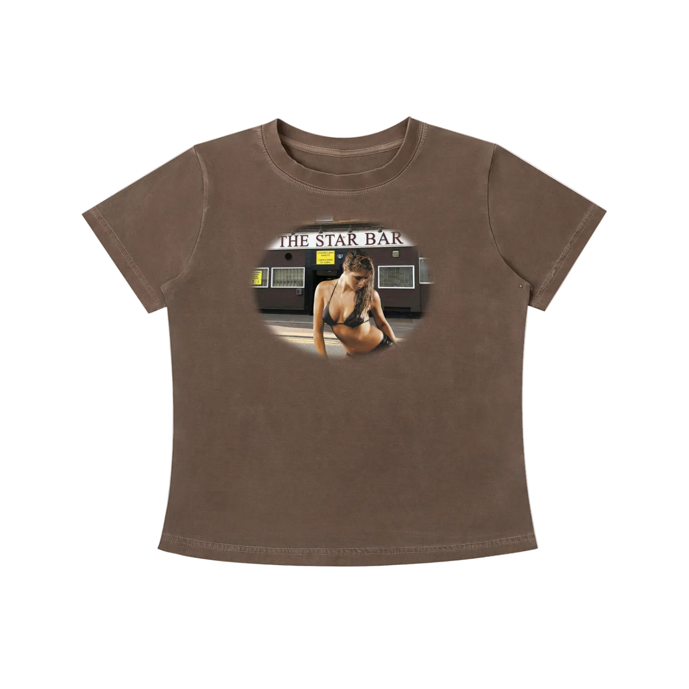 'Star bar' baby tee