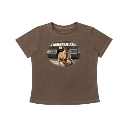 'Star bar' baby tee