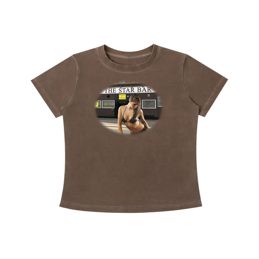 'Star bar' baby tee