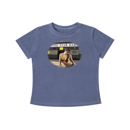 'Star bar' baby tee