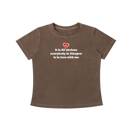 'It is SO obvious' baby tee