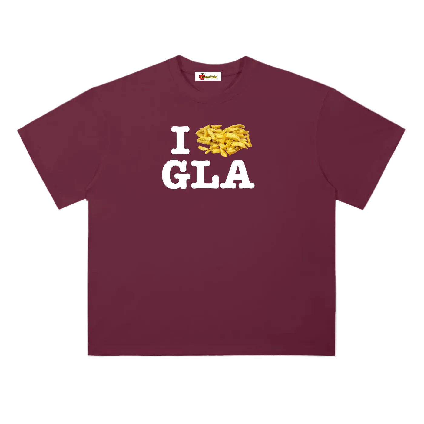 'I <3 GLA' oversized tee