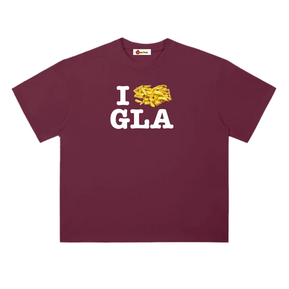 'I <3 GLA' oversized tee