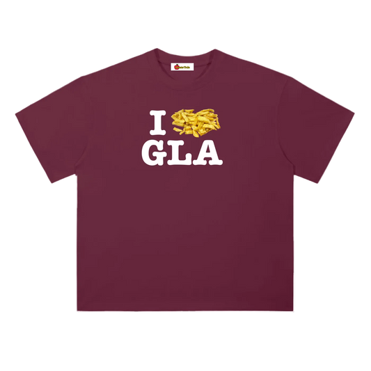 'I <3 GLA' oversized tee