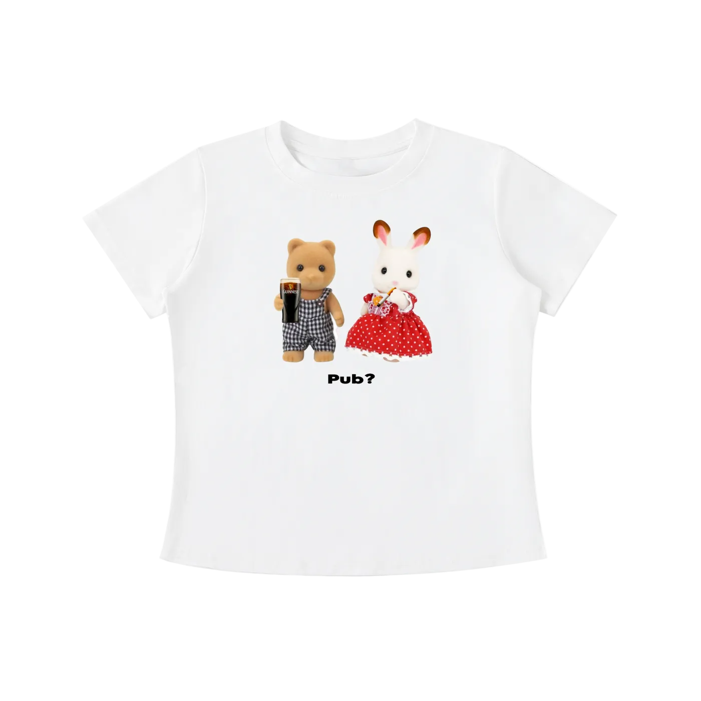 'Pub?' Guinness version baby tee