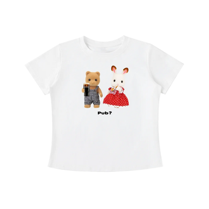 'Pub?' Guinness version baby tee