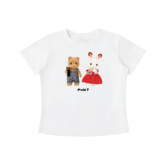'Pub?' Guinness version baby tee