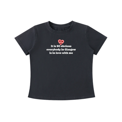 'It is SO obvious' baby tee