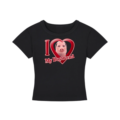'John Pork' baby tee