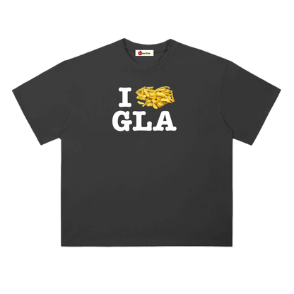 'I <3 GLA' oversized tee