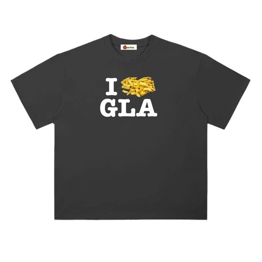 'I <3 GLA' oversized tee