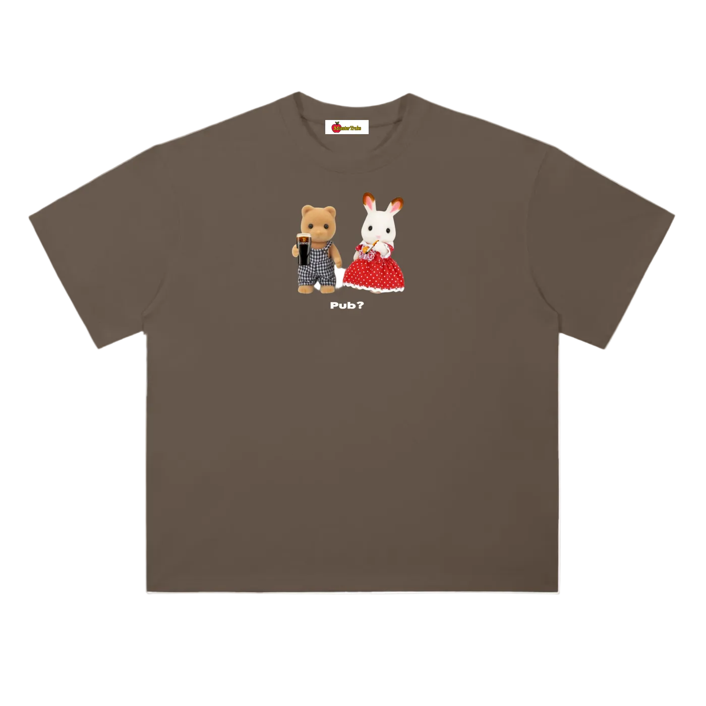 'Pub?' Guinness version oversized tee