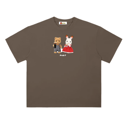 'Pub?' Guinness version oversized tee