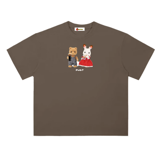 'Pub?' Guinness version oversized tee