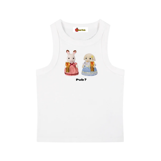 'Pub?' tank top