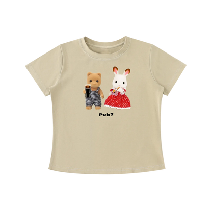 'Pub?' Guinness version baby tee