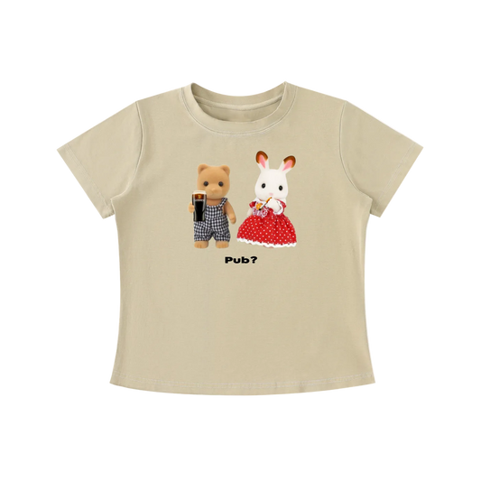 'Pub?' Guinness version baby tee