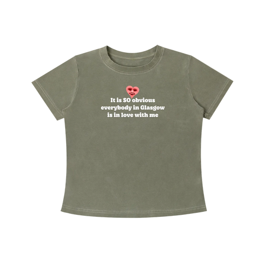 'It is SO obvious' baby tee