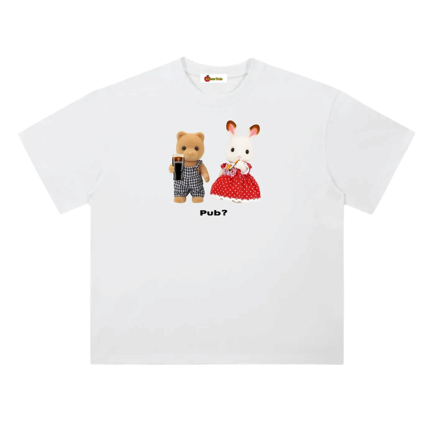 'Pub?' Guinness version oversized tee