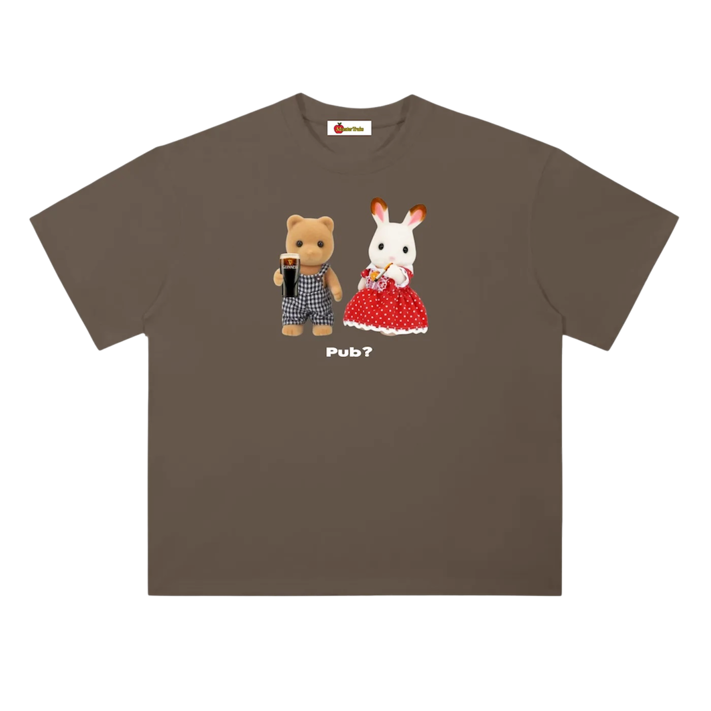 'Pub?' Guinness version oversized tee
