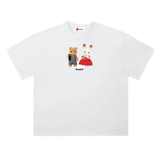 'Pub?' Guinness version oversized tee