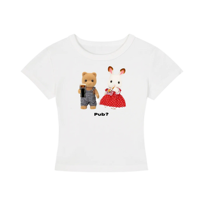 'Pub?' Guinness version baby tee