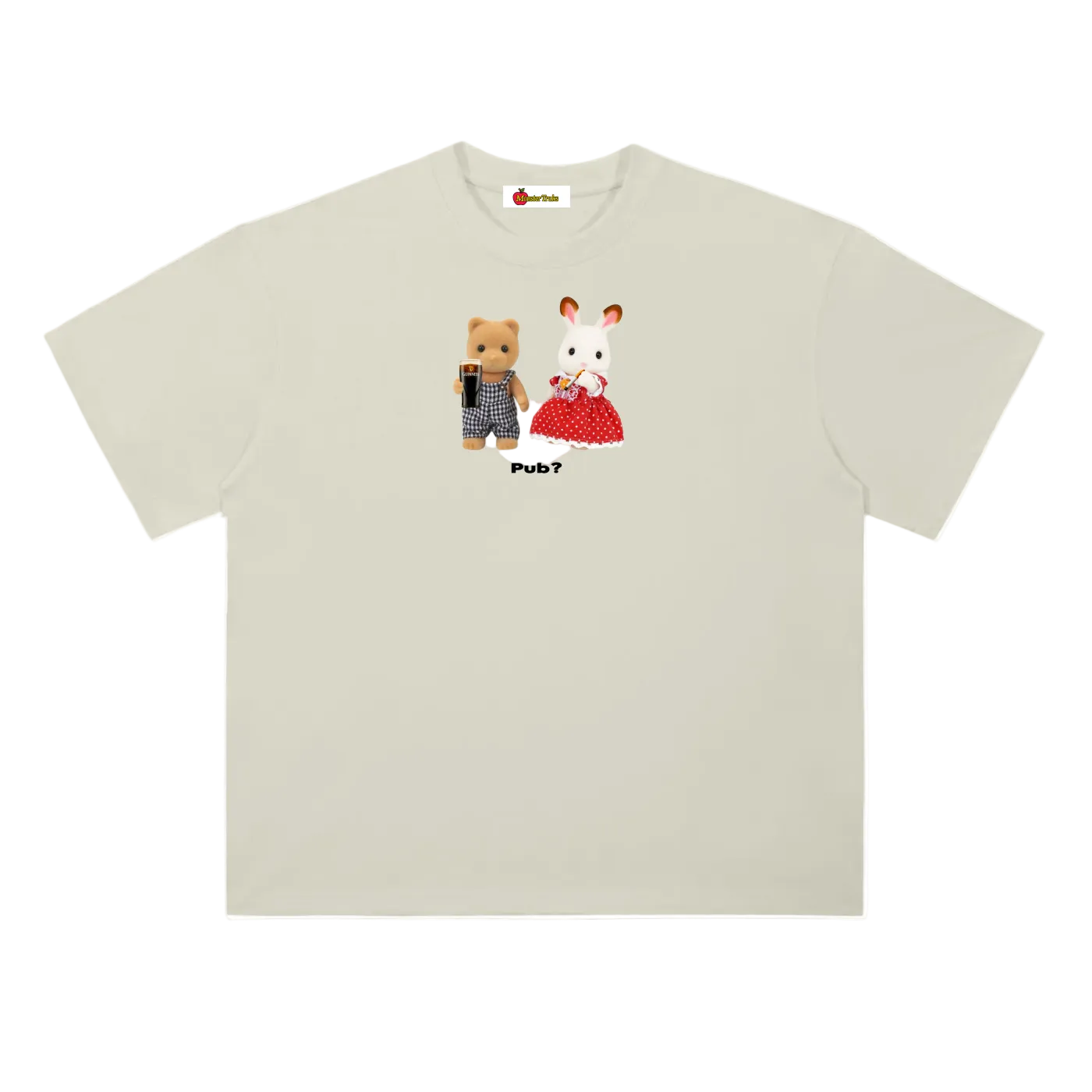 'Pub?' Guinness version oversized tee