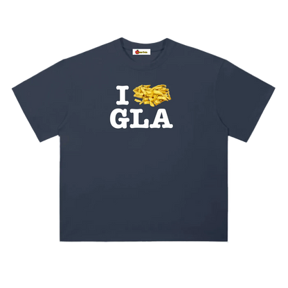 'I <3 GLA' oversized tee