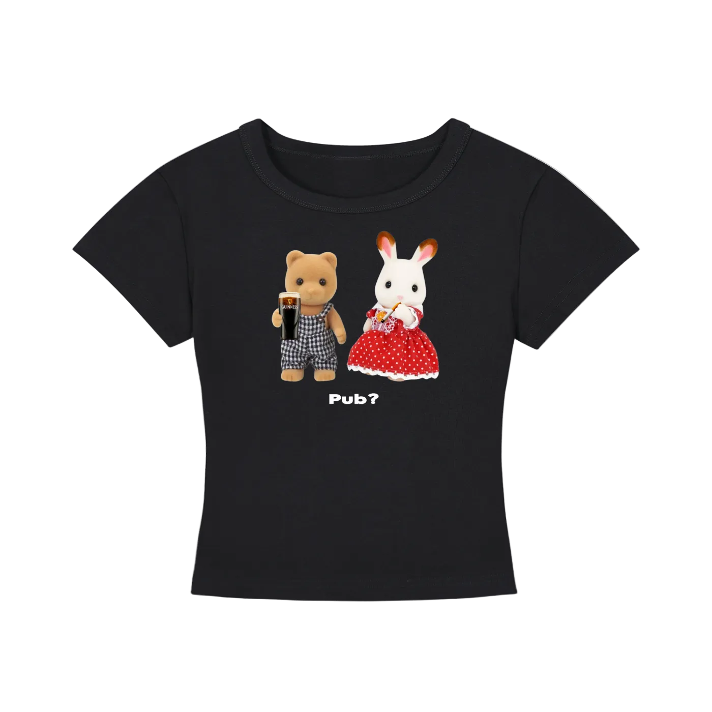 'Pub?' Guinness version baby tee