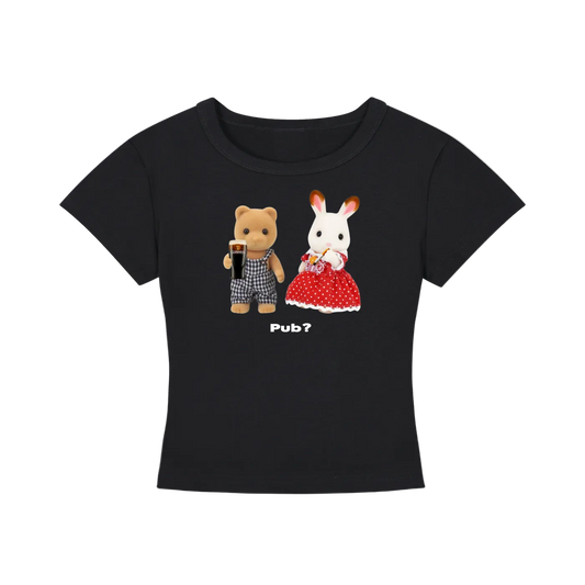 'Pub?' Guinness version baby tee