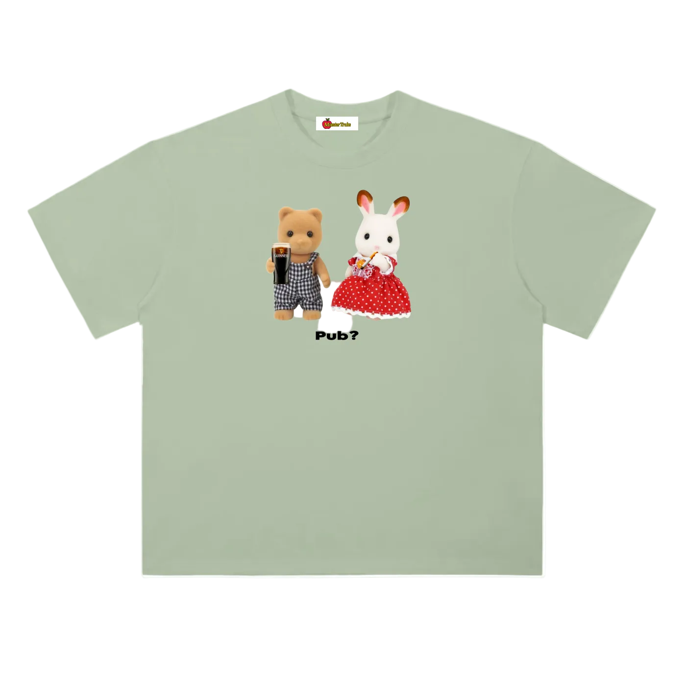 'Pub?' Guinness version oversized tee