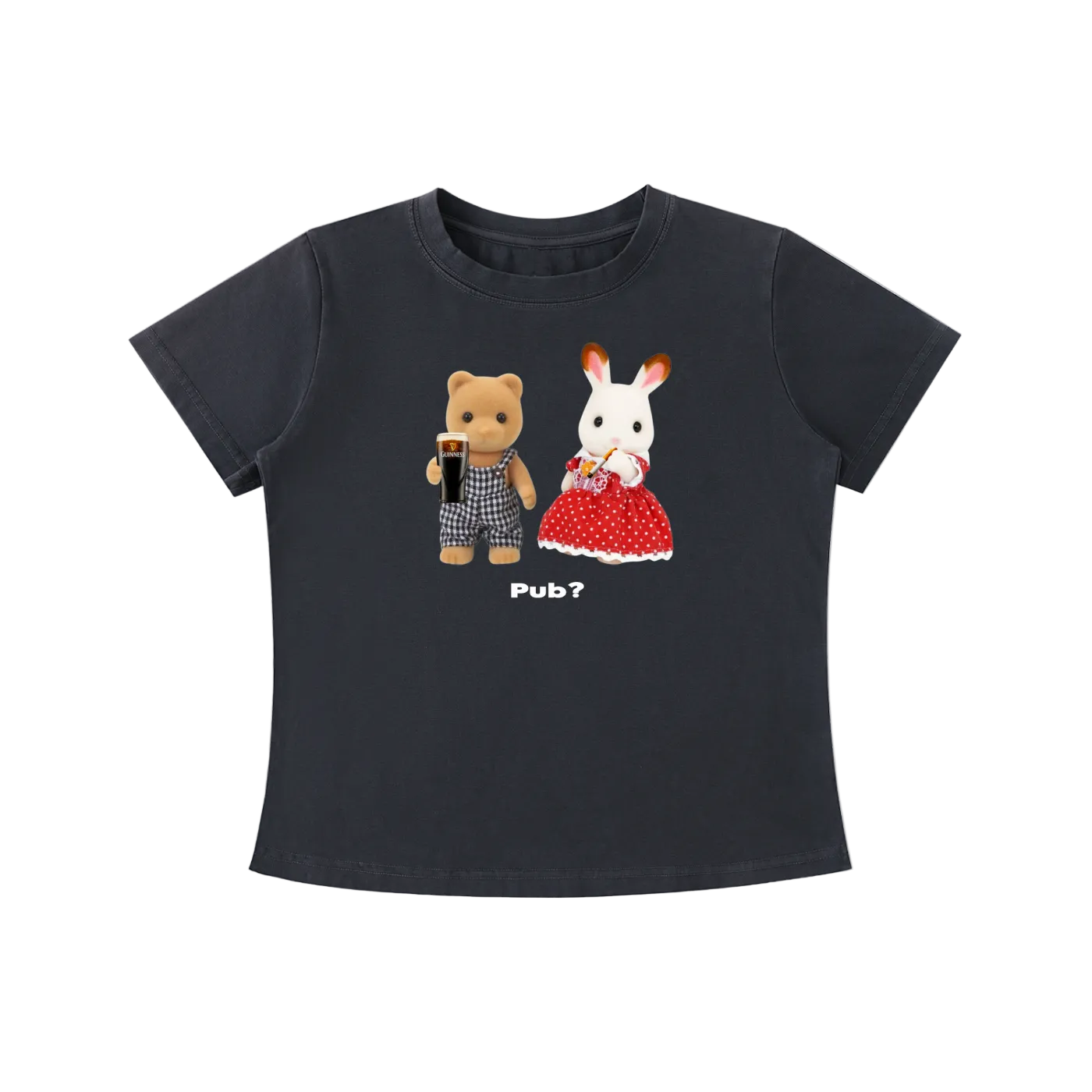'Pub?' Guinness version baby tee