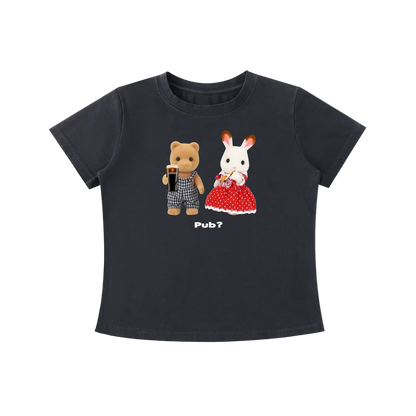 'Pub?' Guinness version baby tee