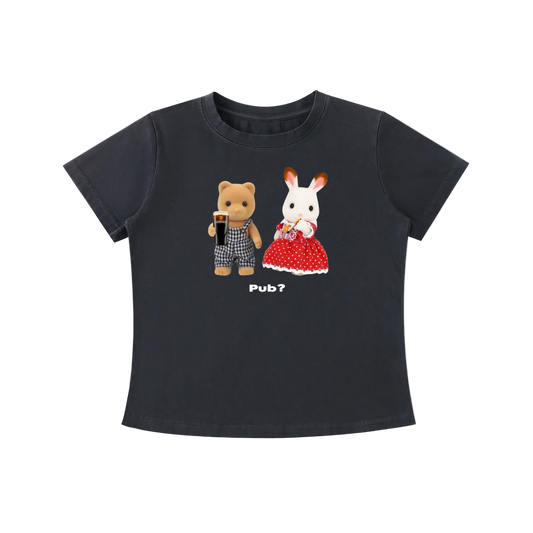 'Pub?' Guinness version baby tee