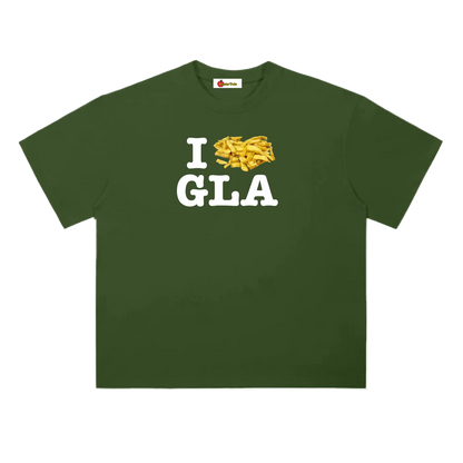'I <3 GLA' oversized tee